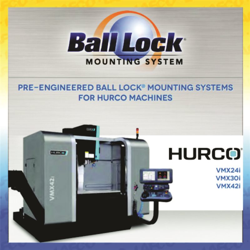 Ball Lock pour Machines Hurco