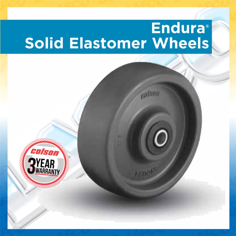 Endura® Solid Elastomer Wheels - Up to 1200lbs