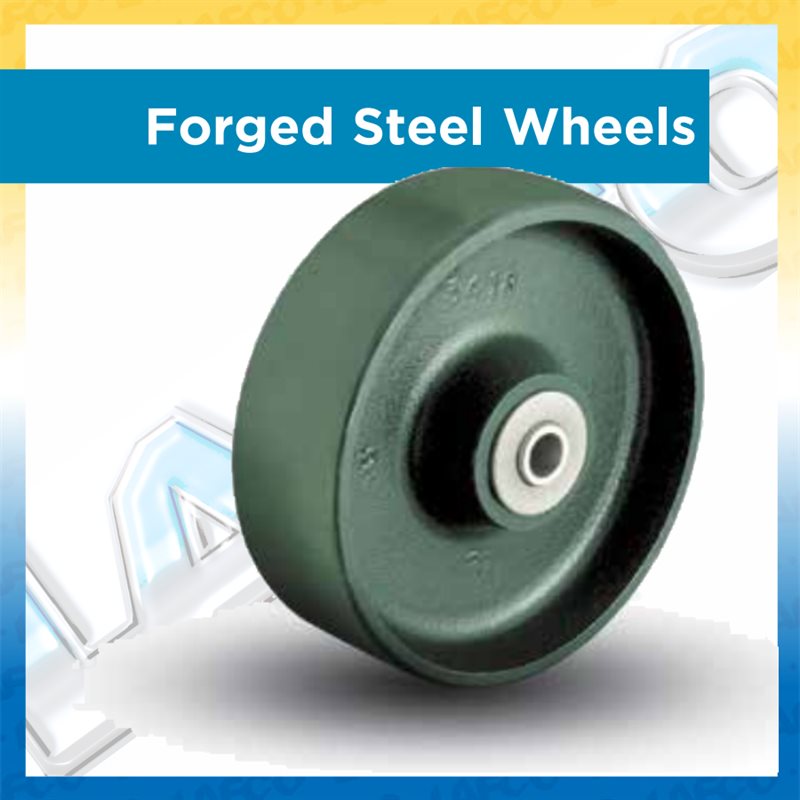 Forged Steel Wheels - Up to 4500lbs