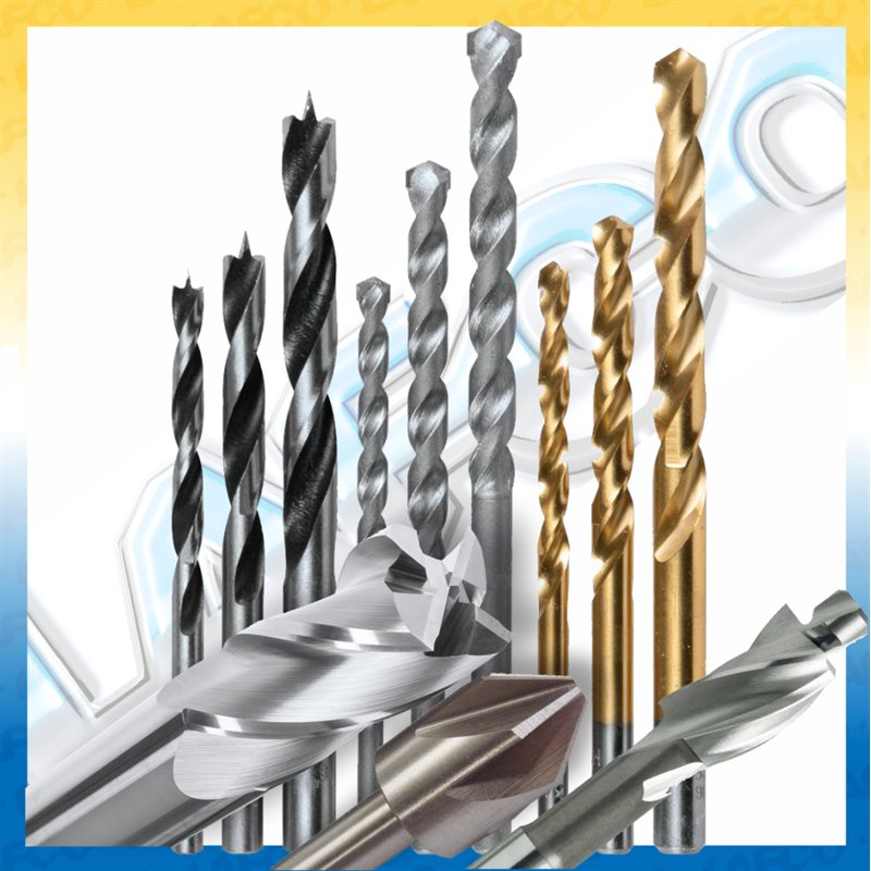 Drill Bits, Countersinks, Counterbores, End Mills & Reamers